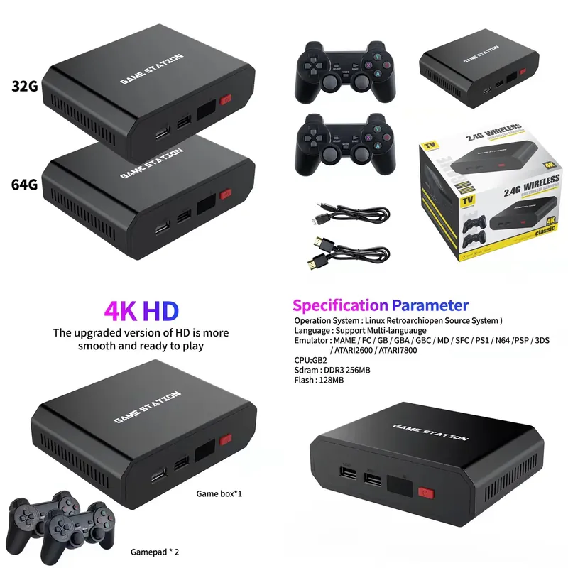 Gaming Console In - M8plus HD Video Game Console Box