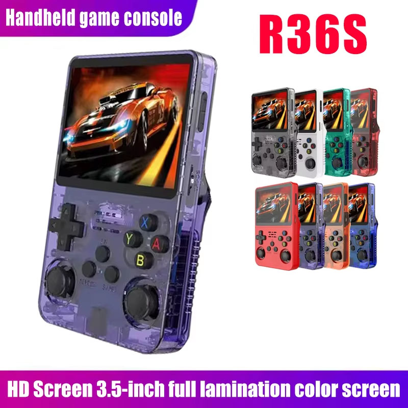 Gaming Console R36 Ultra - R36s New Handheld Game Console Open