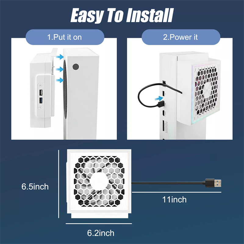 LED Cooling Fan Atmosphere Lig - Gaming Console Xbox One 评论和价格