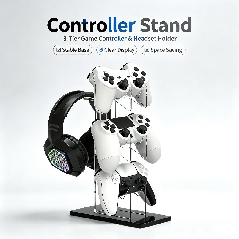 Gamepad Stand 3 Tier Headset H - Gaming Console Headset 评论和价格