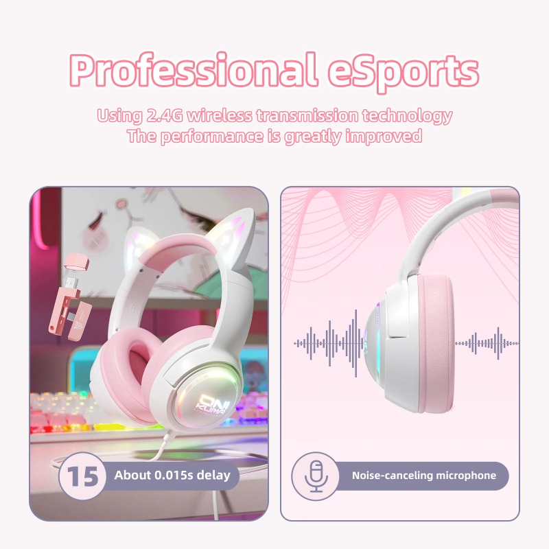 ONIKUMA GT838 Gaming Headphone - Gaming Console Headset 评论和价格