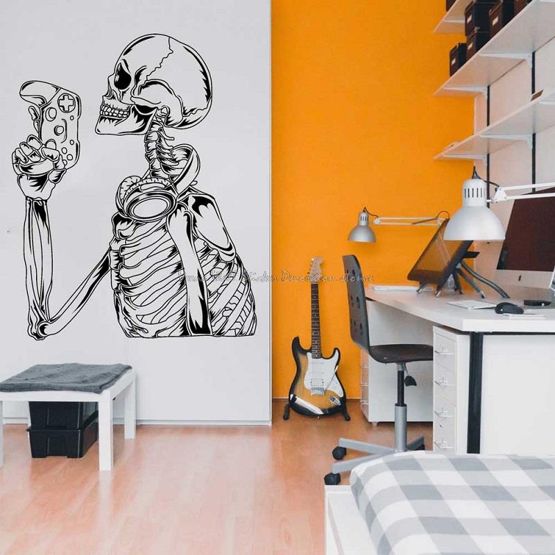 Game player wall stickers game - Gaming Console Headset 评论和价格