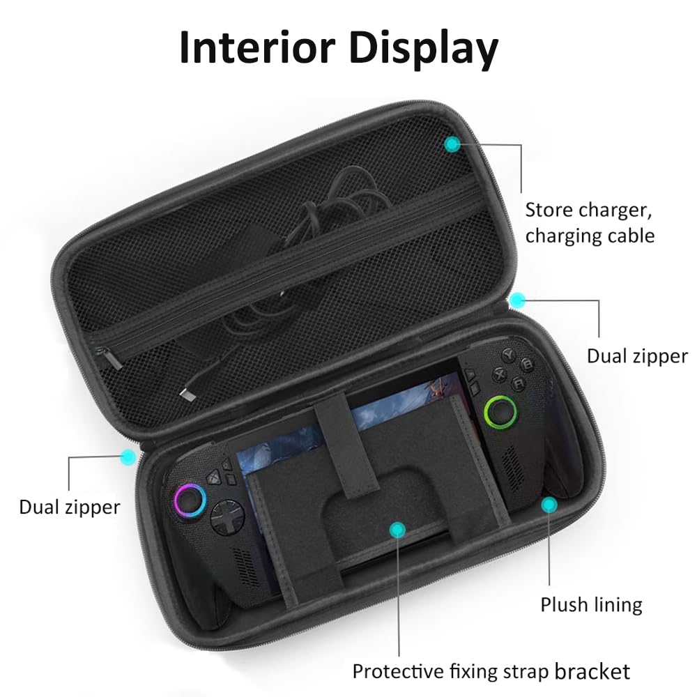 Travel EVA Carrying Case for A - Gaming Console Asus Rog 评论和价格