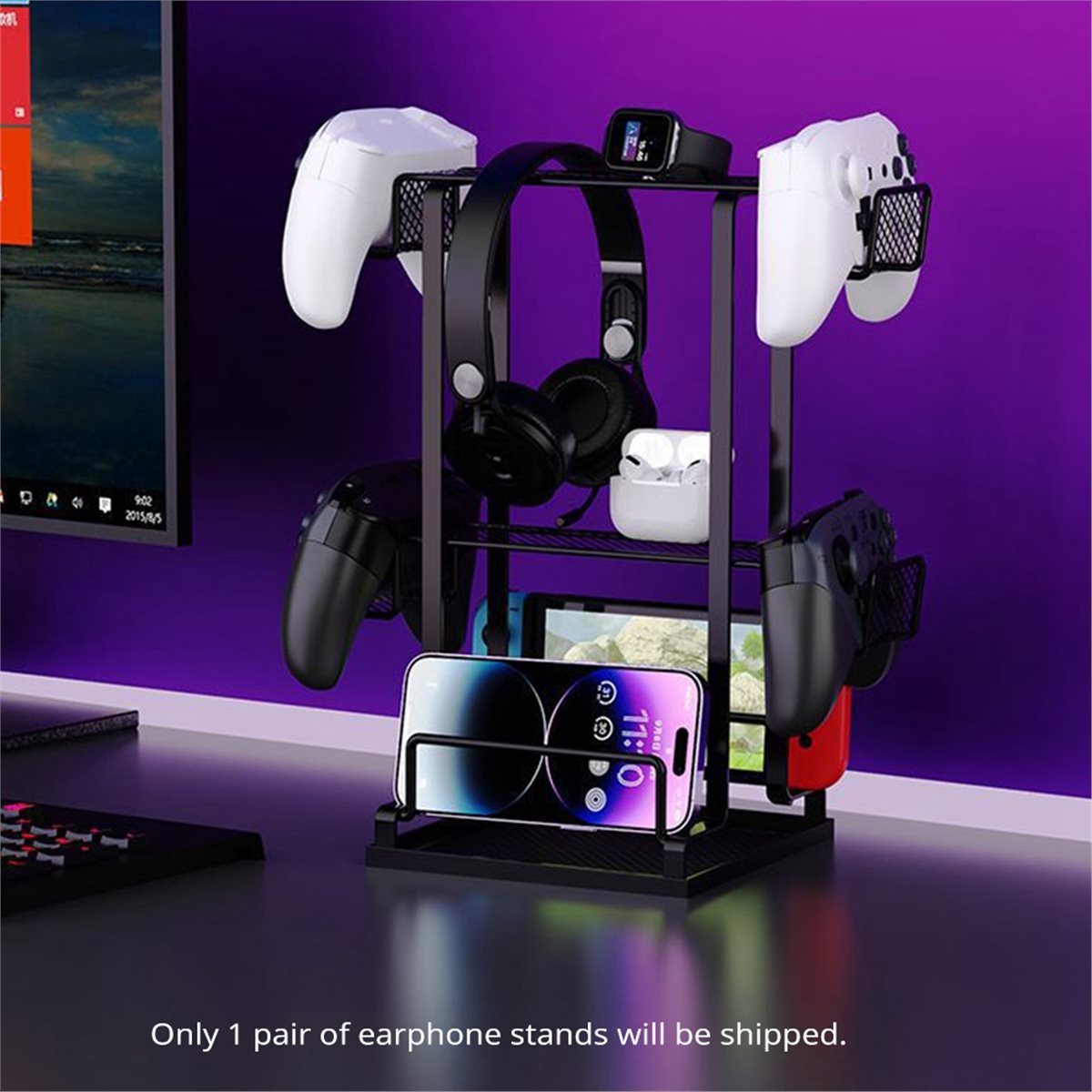 YDSC Headphone Stand Headset H - Gaming Console Headset 评论和价格