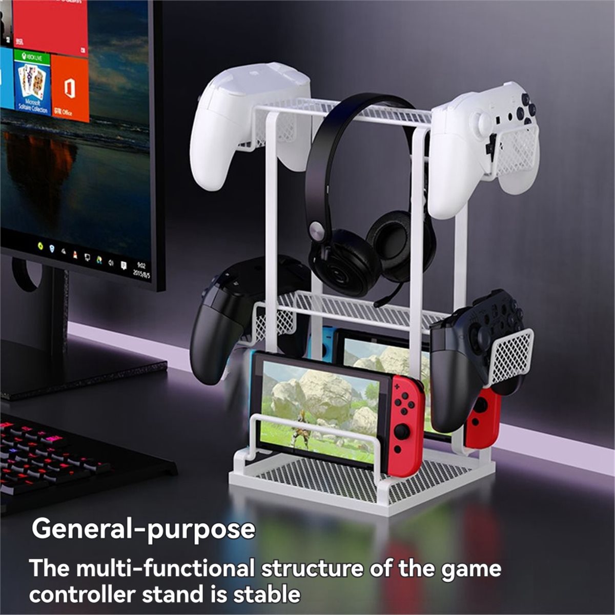 YDSC Headphone Stand Headset H - Gaming Console Headset 评论和价格