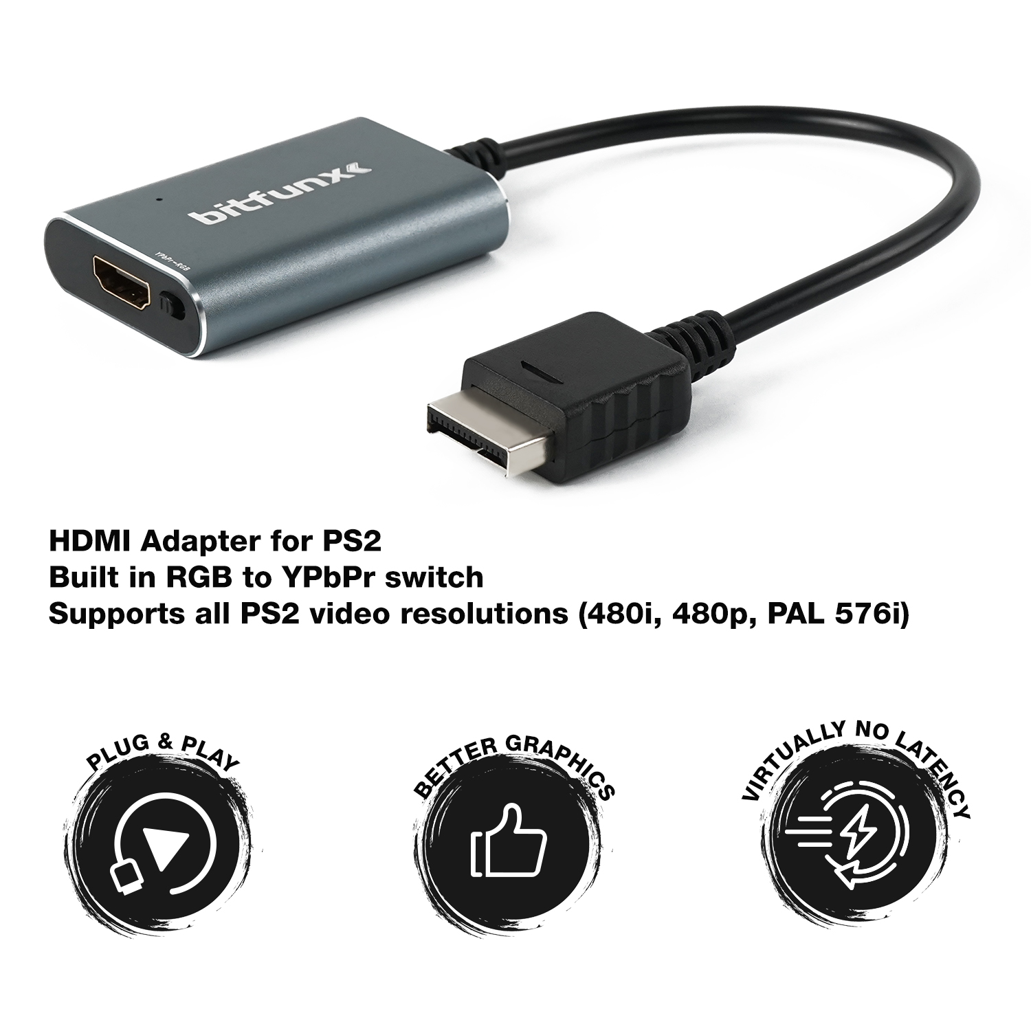 Bitfunx RGB/Component To HDMI™ - Gaming Console All In One 评论和价格