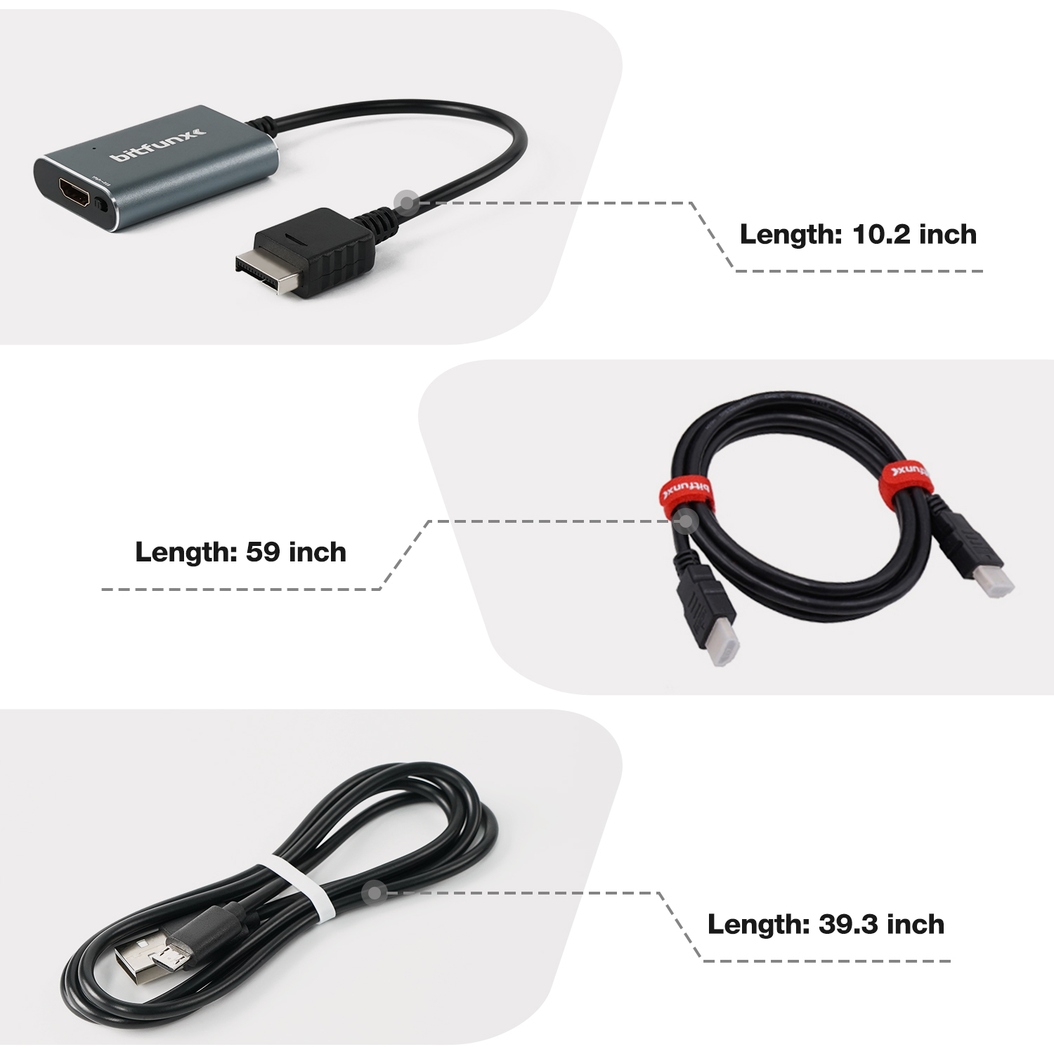 Bitfunx RGB/Component To HDMI™ - Gaming Console All In One 评论和价格