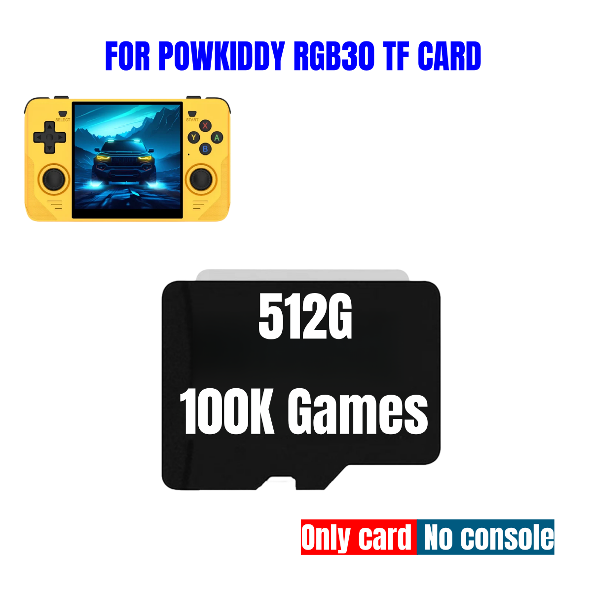 For Powkiddy RGB30 Tf Card Ret - Gaming Console X55 评论和价格
