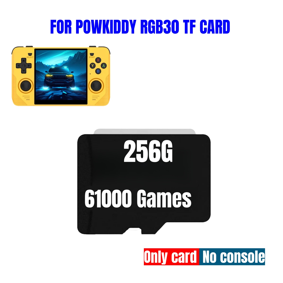 For Powkiddy RGB30 Tf Card Ret - Gaming Console X55 评论和价格