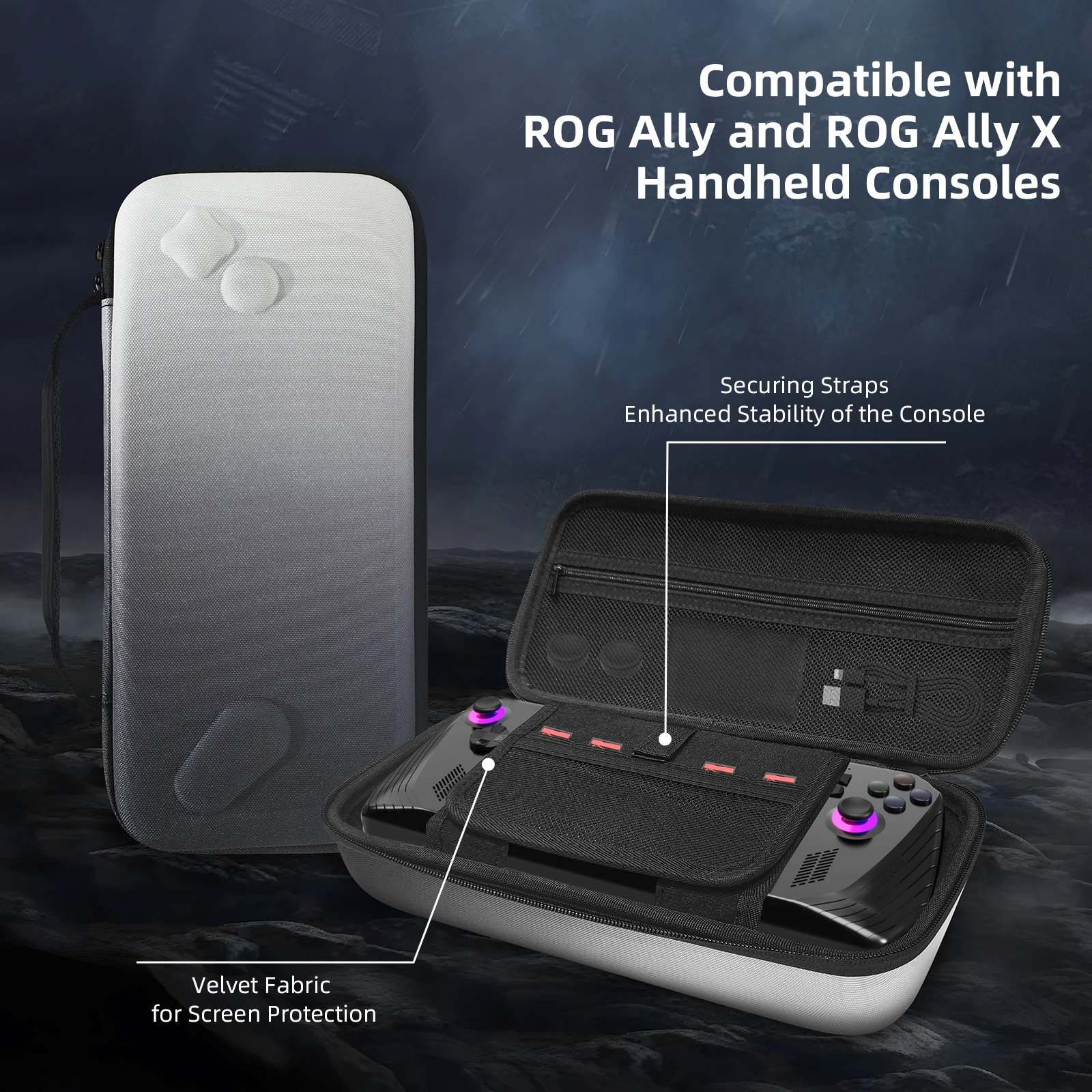 Portable EVA Carrying Case Sho - Gaming Console Asus Rog 评论和价格