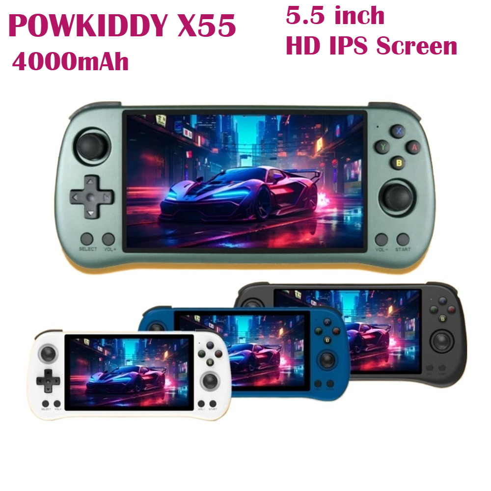 Powkiddy X55 Retro Handheld Ga - Gaming Console X55 评论和价格