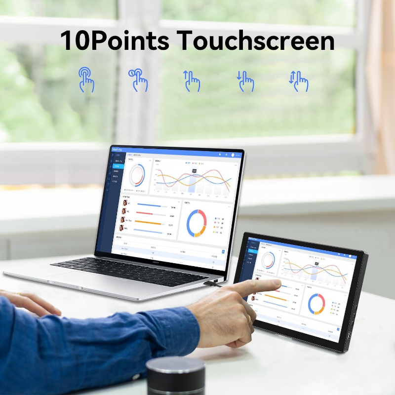 Small Touchscreen Monitor 10.1 - Gaming Console Image 评论和价格