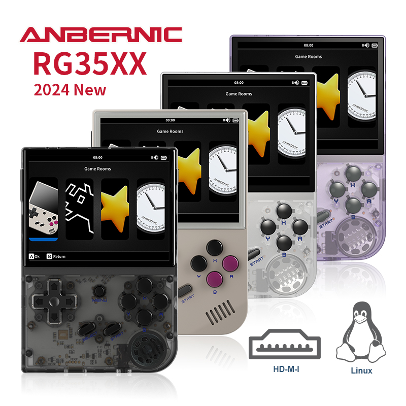 ANBERNIC 2024 New RG35XX Retro - Gaming Console Under 5000 评论和价格