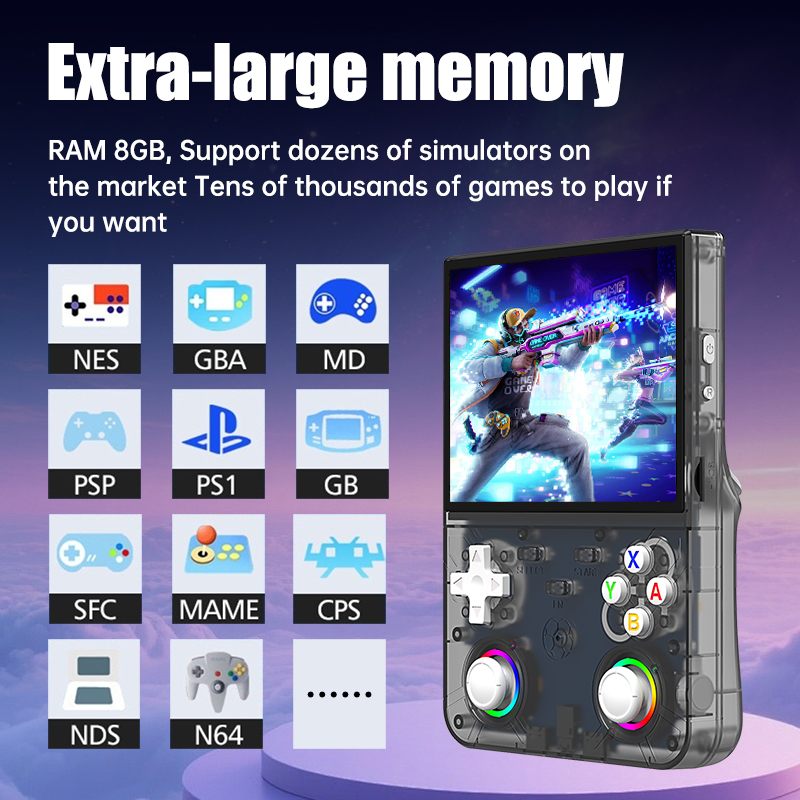 R36 Ultra X Retro Handheld Vid - Gaming Console R36 Ultra 评论和价格