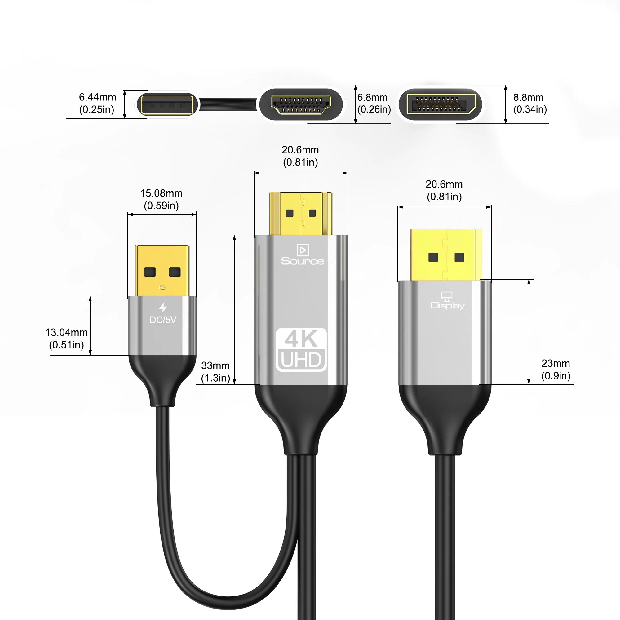 HDMI to DP Converter Cable wit - Gaming Console Bundle 评论和价格