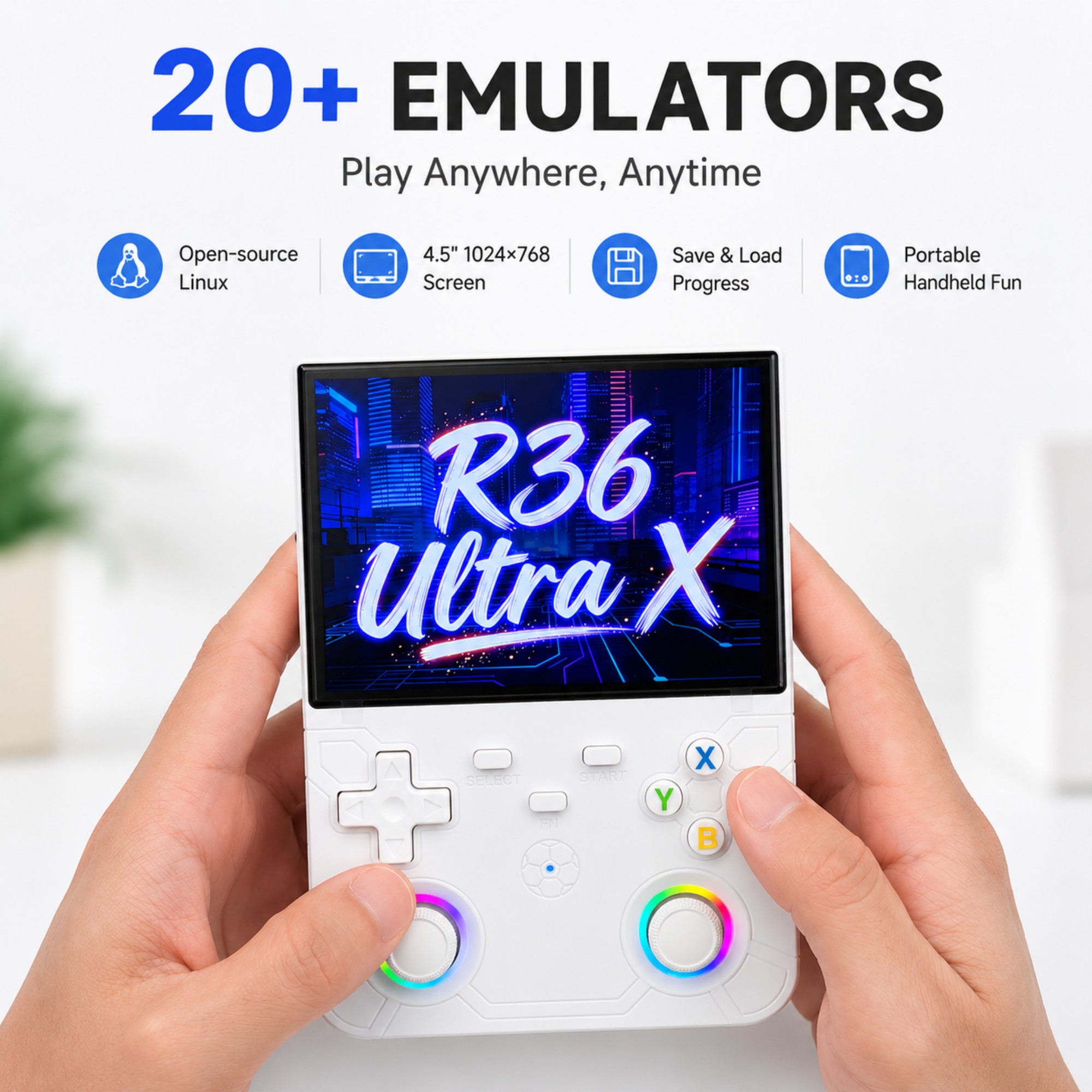 Retro Handheld Game Console R3 - Gaming Console R36 Ultra 评论和价格