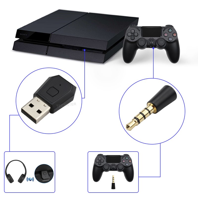 USB Wireless Adapter Receiver  - Gaming Console Headset 评论和价格