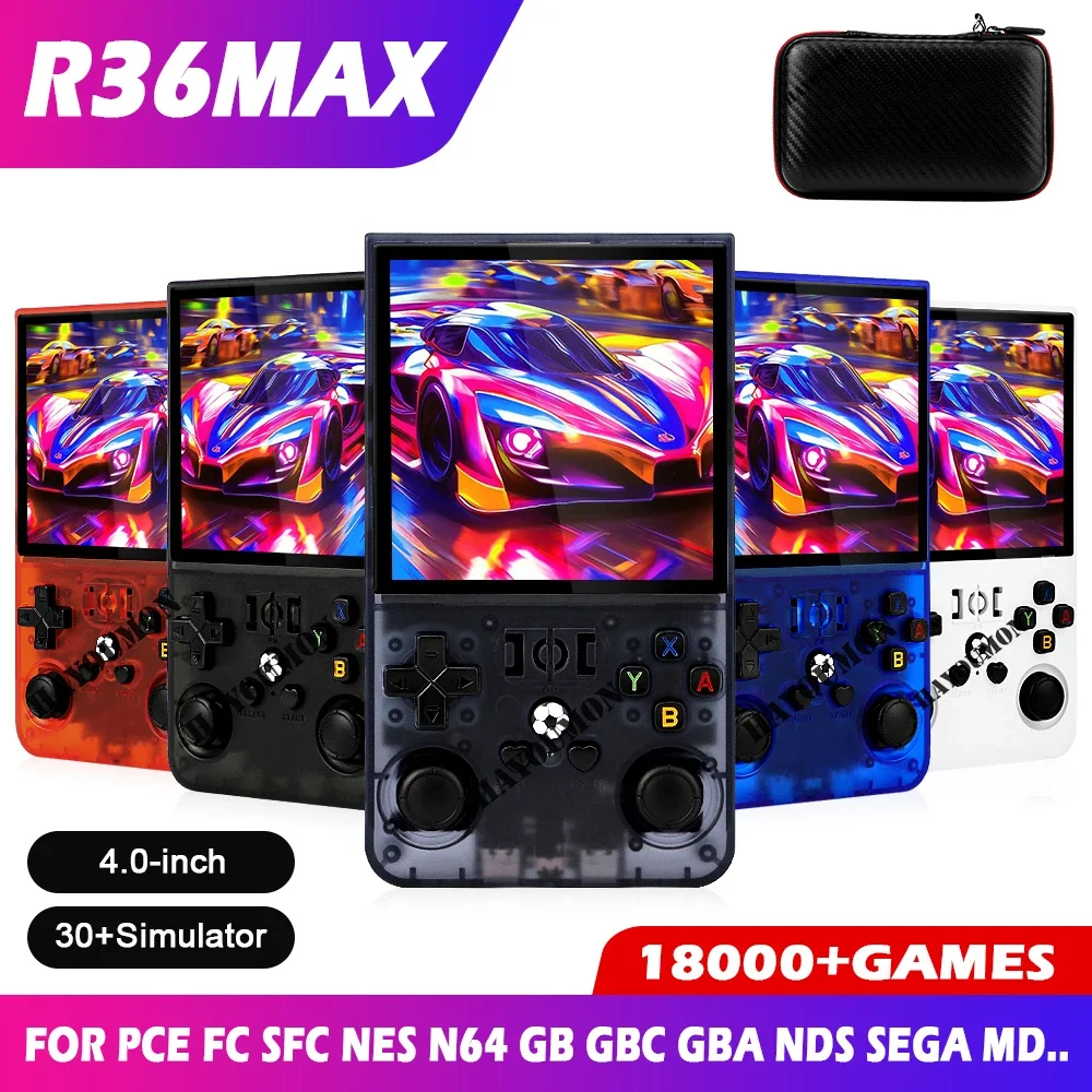 NEW R36MAX Handheld Retro Game - Gaming Console R36 Ultra 评论和价格