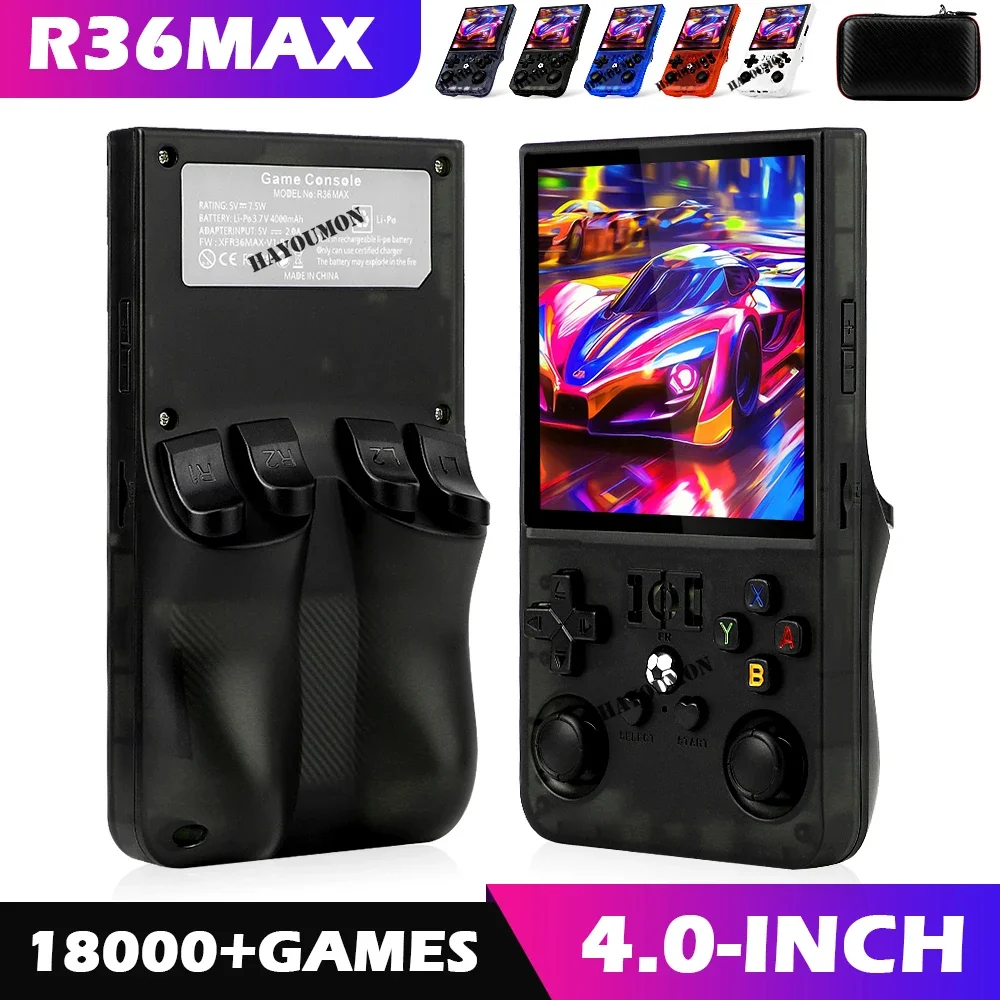 NEW R36MAX Handheld Retro Game - Gaming Console R36 Ultra 评论和价格