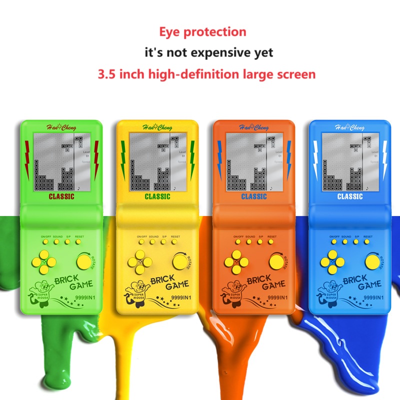 Russian Blocks Game Portable H - Gaming Console 4 Year Old 评论和价格