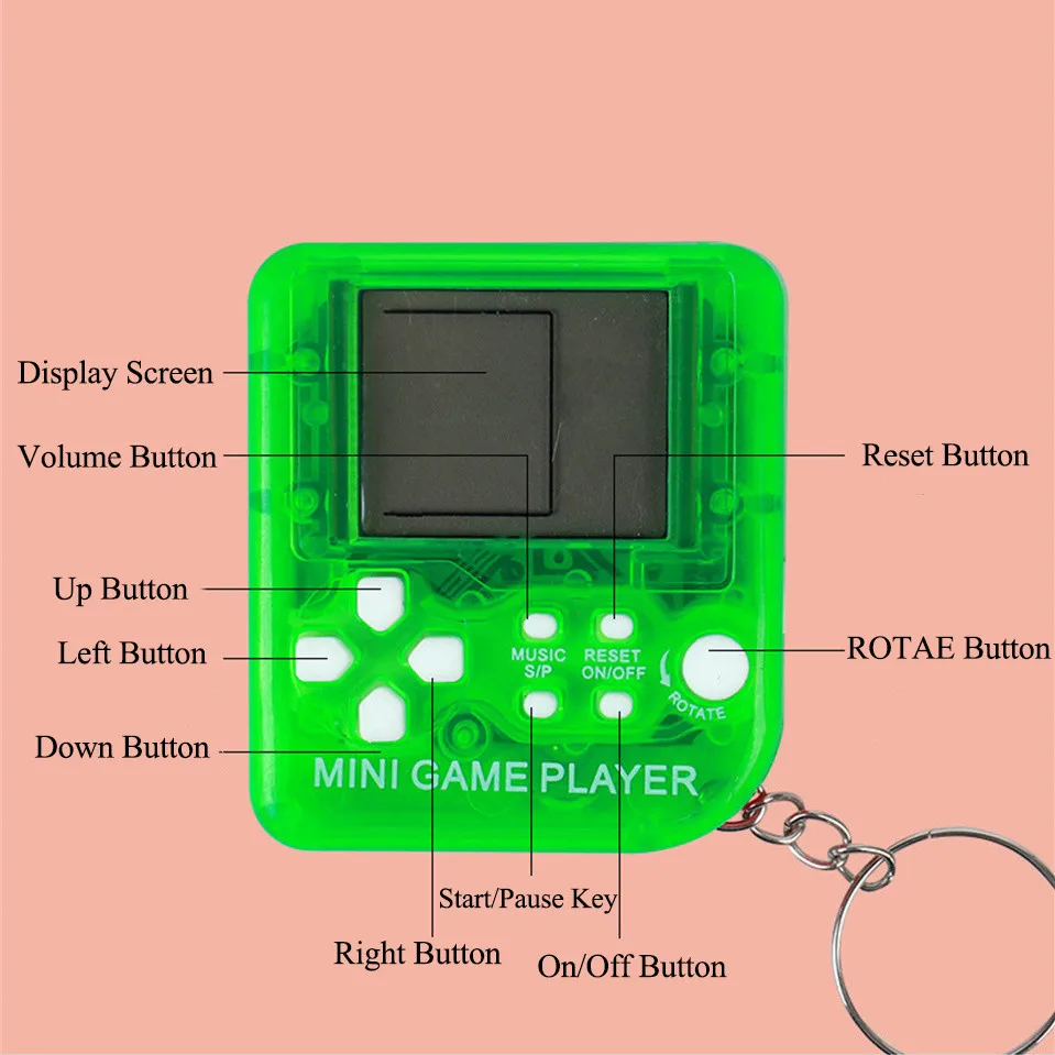 Retro Mini Handheld Game Playe - Gaming Console 4 Year Old 评论和价格