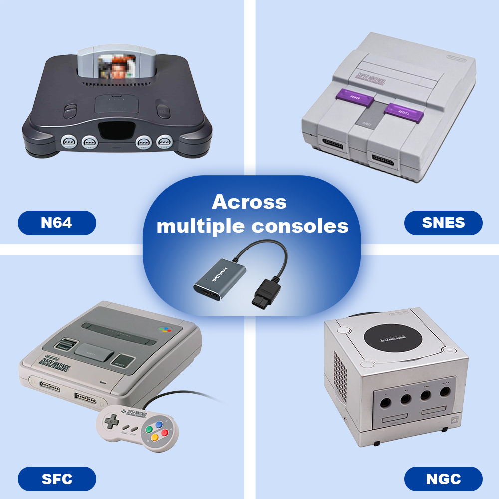 Bitfunx 720P HDMI™ Adapter S-v - Gaming Console All In One 评论和价格