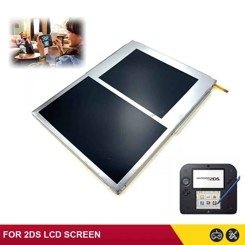 New Top Bottom LCD Display Scr - Gaming Console High Quality 评论和价格